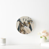 キングパンダの軍隊のズールソルディーズ、プレート20から ラウンド壁時計 (ホーム)