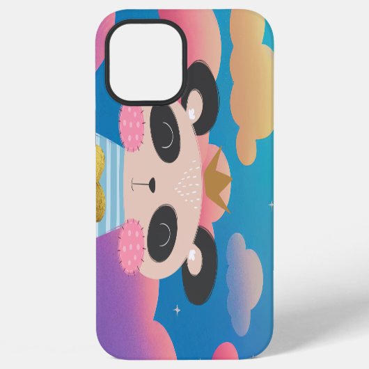 キングパンダ iPhone 12 Pro Max カバー (裏面)