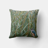 キングフィッシャーとウィローの右側装飾用クッション クッション (裏面)