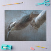 キングフィッシャーの減退 薄葉紙 (クラフト)