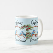 キングフィッシャークリスマス コーヒーマグカップ (正面右)