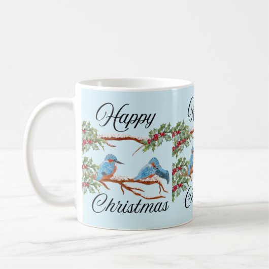 キングフィッシャークリスマス コーヒーマグカップ (左)