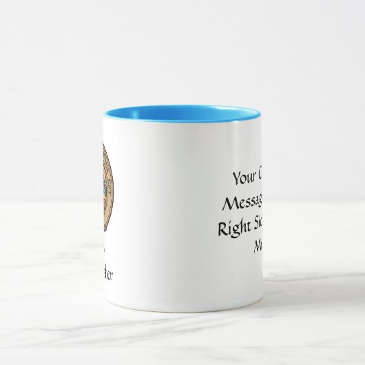 キングフィッシャークレストオーバータータンチェックタータンチェックマグ マグカップ (中央)