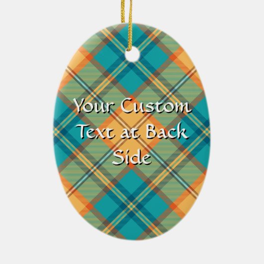 キングフィッシャークレストオーバータータンチェック セラミックオーナメント (裏面)