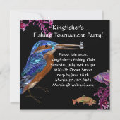 キングフィッシャーズ魚釣り大会パーティーシャンパン 招待状 (裏面)
