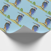 キングフィッシャーラッピング紙 ラッピングペーパー (角)