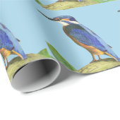 キングフィッシャーラッピング紙 ラッピングペーパー (ロールコーナー)