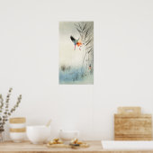 キングフィッシャー狩り – 大原小村 – ヴィンテージアート ポスター (キッチン)