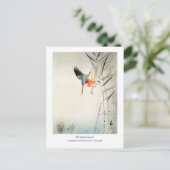 キングフィッシャー狩り – 大原小村 – ヴィンテージアート+ ポストカード (スタンド正面)