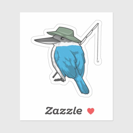 キングフィッシャー魚釣りフィッシャー魚釣り棒 シール (シート)