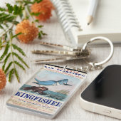 キングフィッシャー・クリッパー帆船1855 キーホルダー (正面右)
