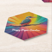 キングフィッシャー・ハッピー ペーパーコースター (アングル)