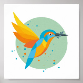 キングフィ図解入りの、写真付きのッシャー ポスター