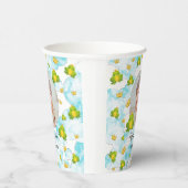 キングフロッグベビーフォトブルーウォーター色 紙コップ (右)