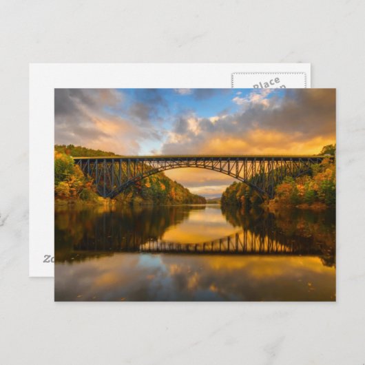 キングブリッジフランスのイン秋 ポストカード (正面/裏面)