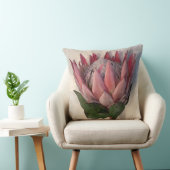 キングプロテア水彩紙枕 クッション (椅子)