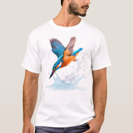 キングプロテア エキゾチックウォーターカラーボタニカル Tシャツ