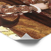 キングヘンリーVIIIチューダーキングオブイングランドポートレート ポスター (角)