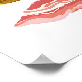 キングベーコン ポスター (角)