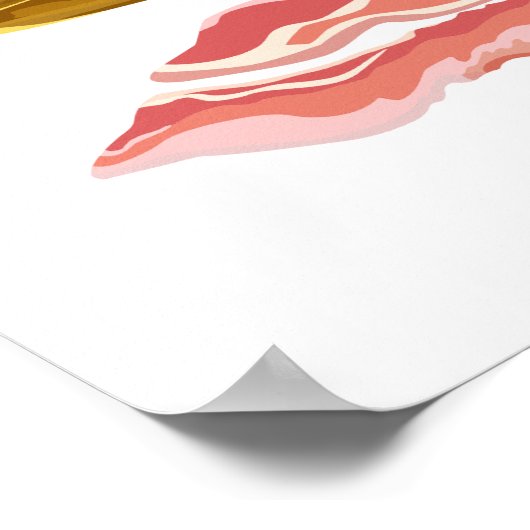 キングベーコン ポスター (角)