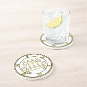 キングペイモンゲーティアサンドストーンサータルタイル コースター (側面)