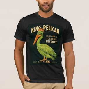キングペリカンアイスバーグレタス Tシャツ