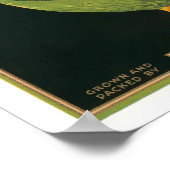 キングペリカンカリフォルニアアイスバーグレタスヴィンテージ ポスター (角)