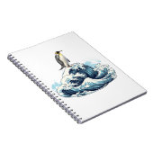 キングペンキンサーフィン波 ノートブック (右側)