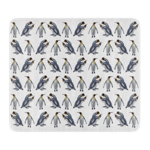 キングペンギンの大騒ぎ カッティングボード(色を選べます) カッティングボード