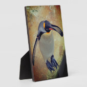 キングペンギンエディンバラ動物園スコットランド フォトプラーク (側面)