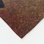 キングペンギンエディンバラ動物園スコットランド フリースブランケット (角)