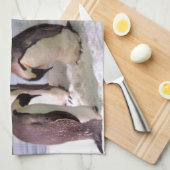 キングペンギン キッチンタオル (四つ折り)