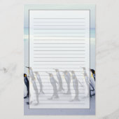 キングペンギン(コウテイペンギン属のpatagonicus) 便箋 (正面)