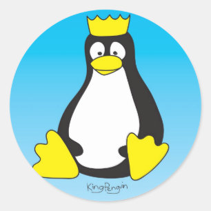 キングペンギン ラウンドシール