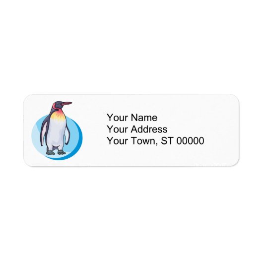 キングペンギン ラベル (正面)