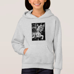 「キングホース」キッドのフード付きスウェットシャツスウェットシャツ