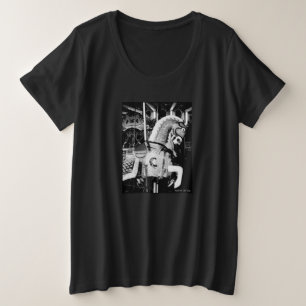 「キングホース」レディースプラスサイズTシャツ プラスサイズTシャツ