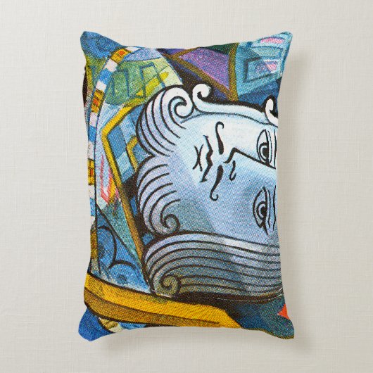 キングホールド剣ストックイラストレーション アクセントクッション (正面(垂直))