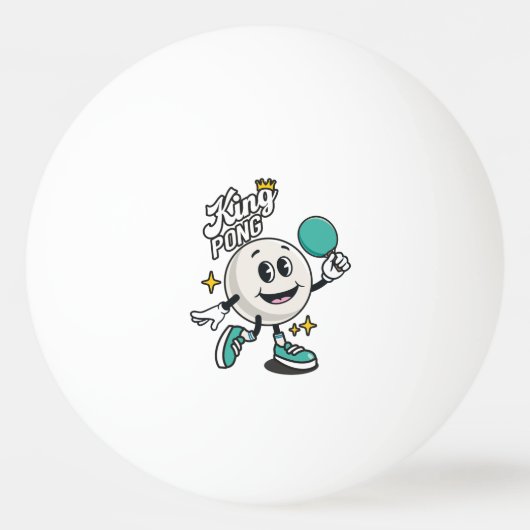 キングポン卓球 卓球ボール (正面)