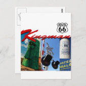 キングマンアリゾナカスタマイズ66号線! ポストカード (正面/裏面)