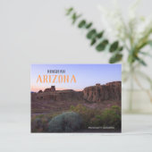 キングマンアリゾナモノリスガーデンズ ポストカード (スタンド正面)