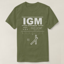 キングマン空港IGM Tシャツ