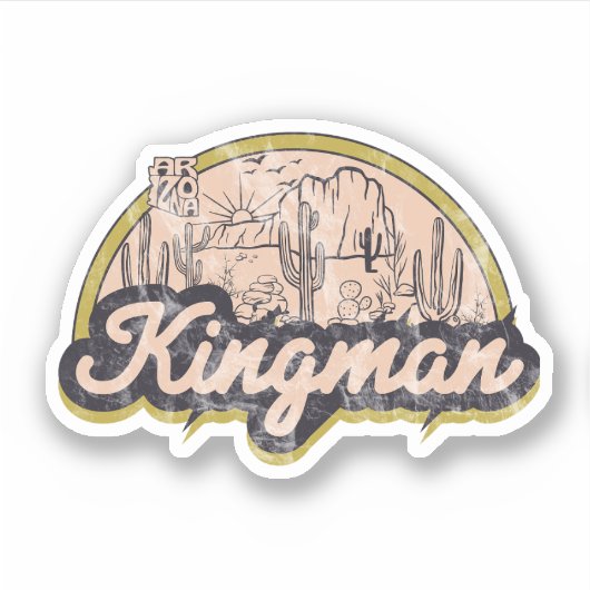 キングマン, アリゾナ州 シール (正面)