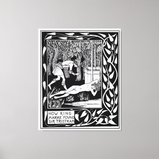 キングマーク&サー・トリストラム キャンバスプリント (正面)