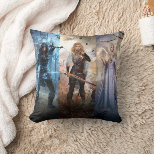 キングメンズクロニクルファンタジーアート装飾用クッション クッション (ブランケット)