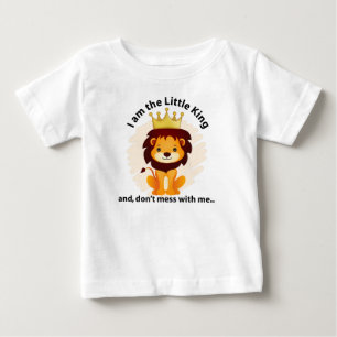 キングライオンベビー素晴らしジャジー ベビーTシャツ