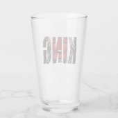 キングライオン顔 タンブラーグラス (裏面)