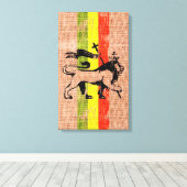 キングライオン キャンバスプリント (インサイチュ (ウッドフロア))