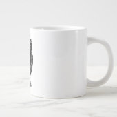 キングライオン ブラックアート コーヒーマグ ジャンボコーヒーマグカップ (右)