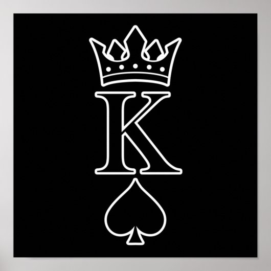 キングラブバレンタインロマンティックバレンタインデーカップル ポスター (正面)